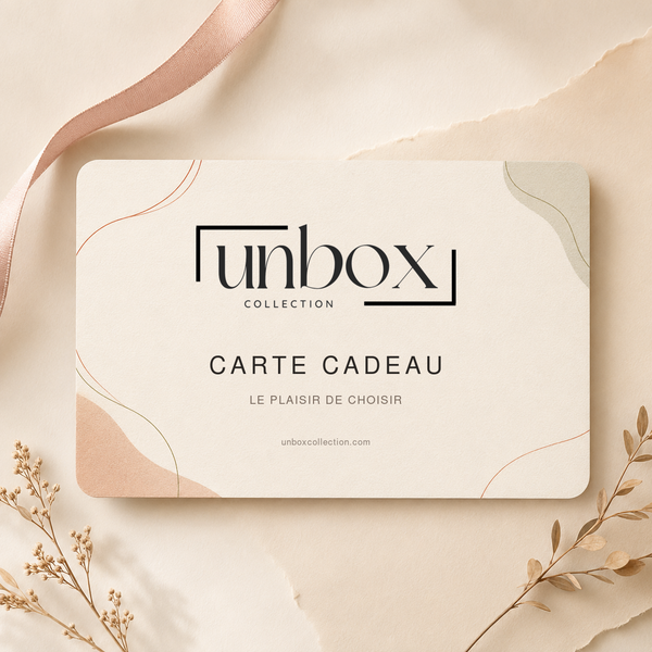 Carte-cadeau Unbox Collection