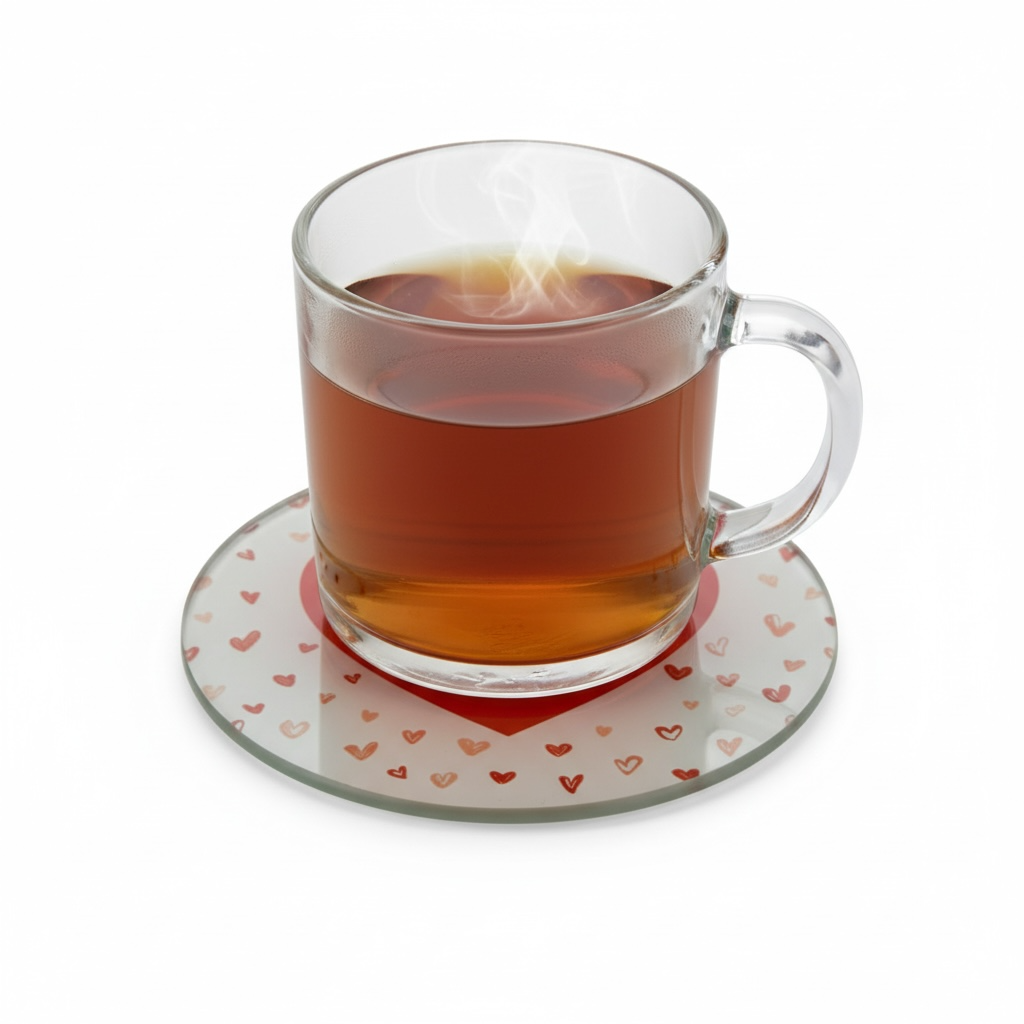 dessous de verre en verre illustration