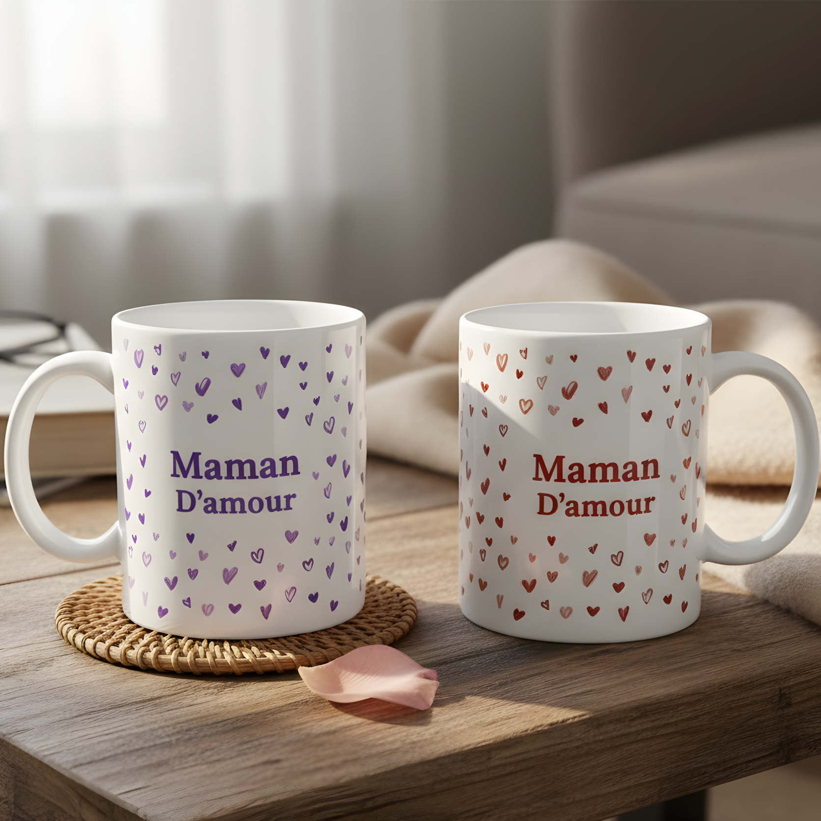 mug double variation maman