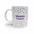 mug maman d'amour violet