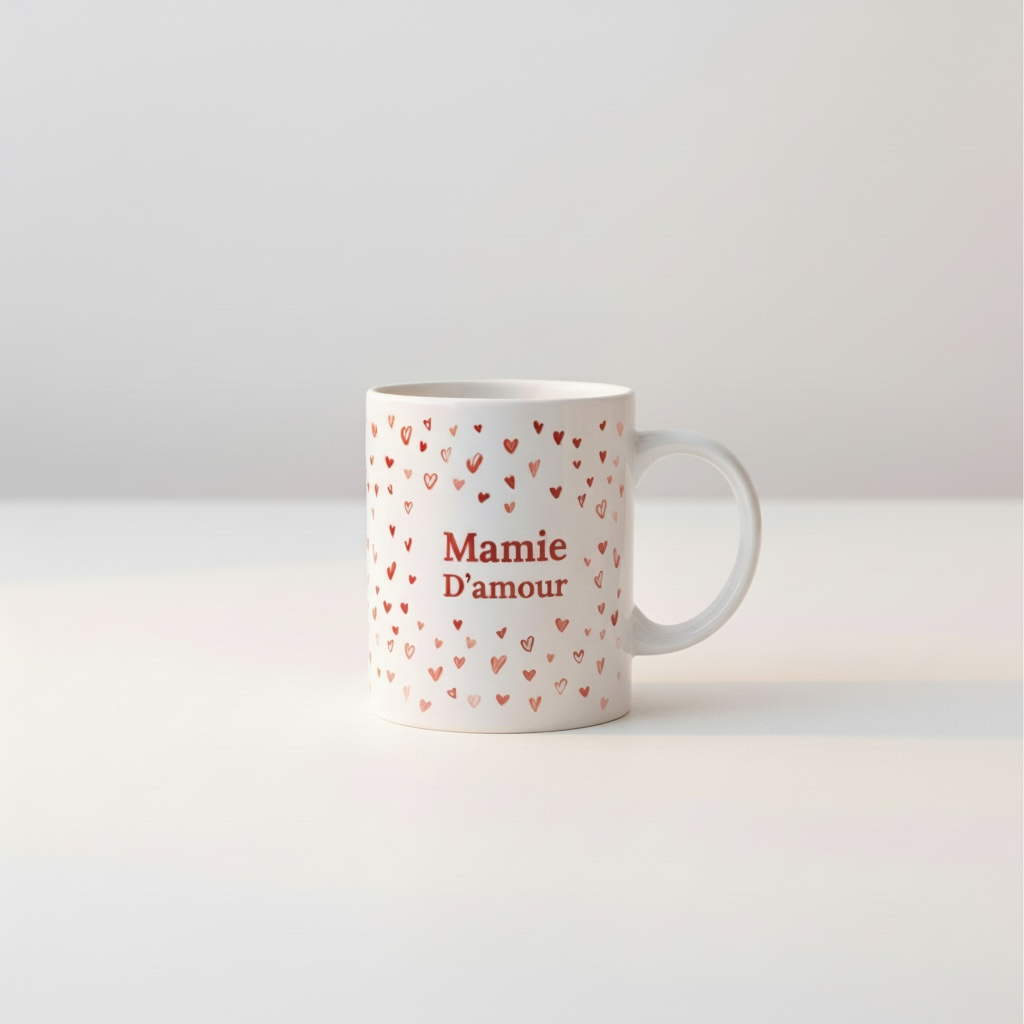 mug mamie d'amour fond blanc