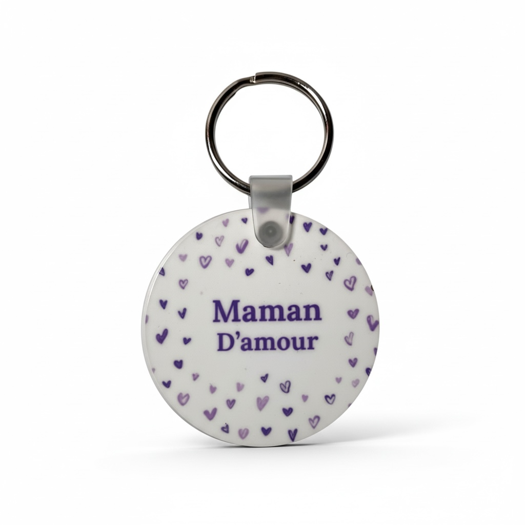 porte clé maman d'amour