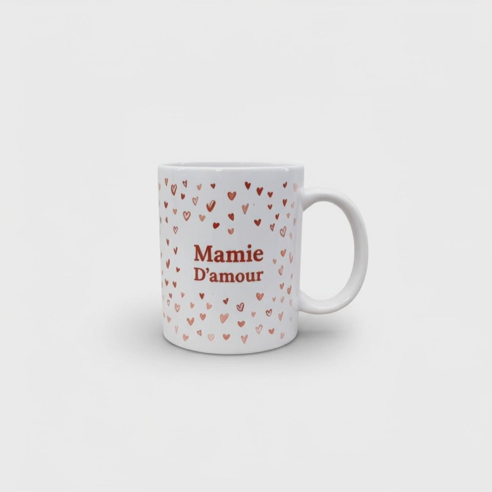 présentation mug mamie d'amour