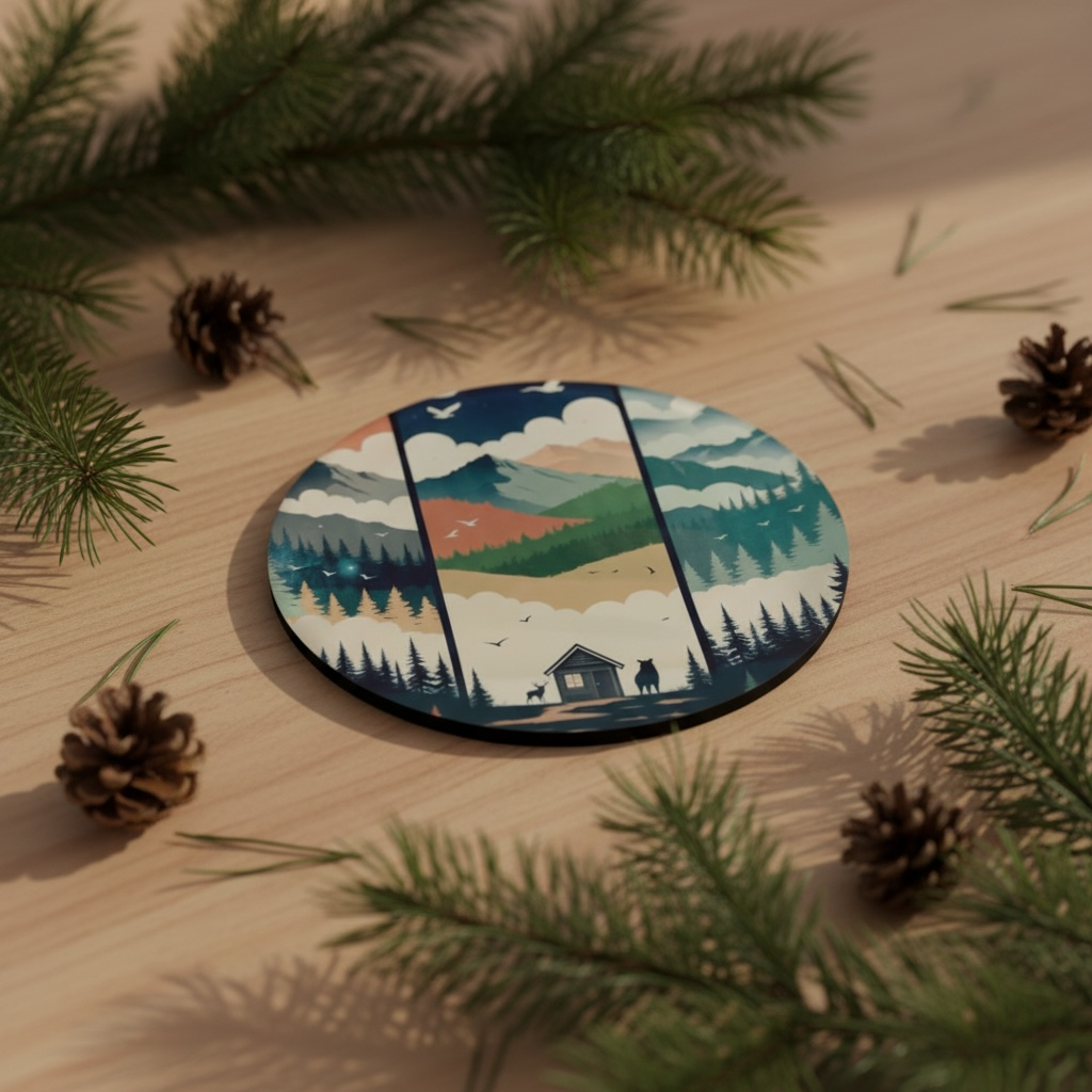 sous verre en verre onirique visuel